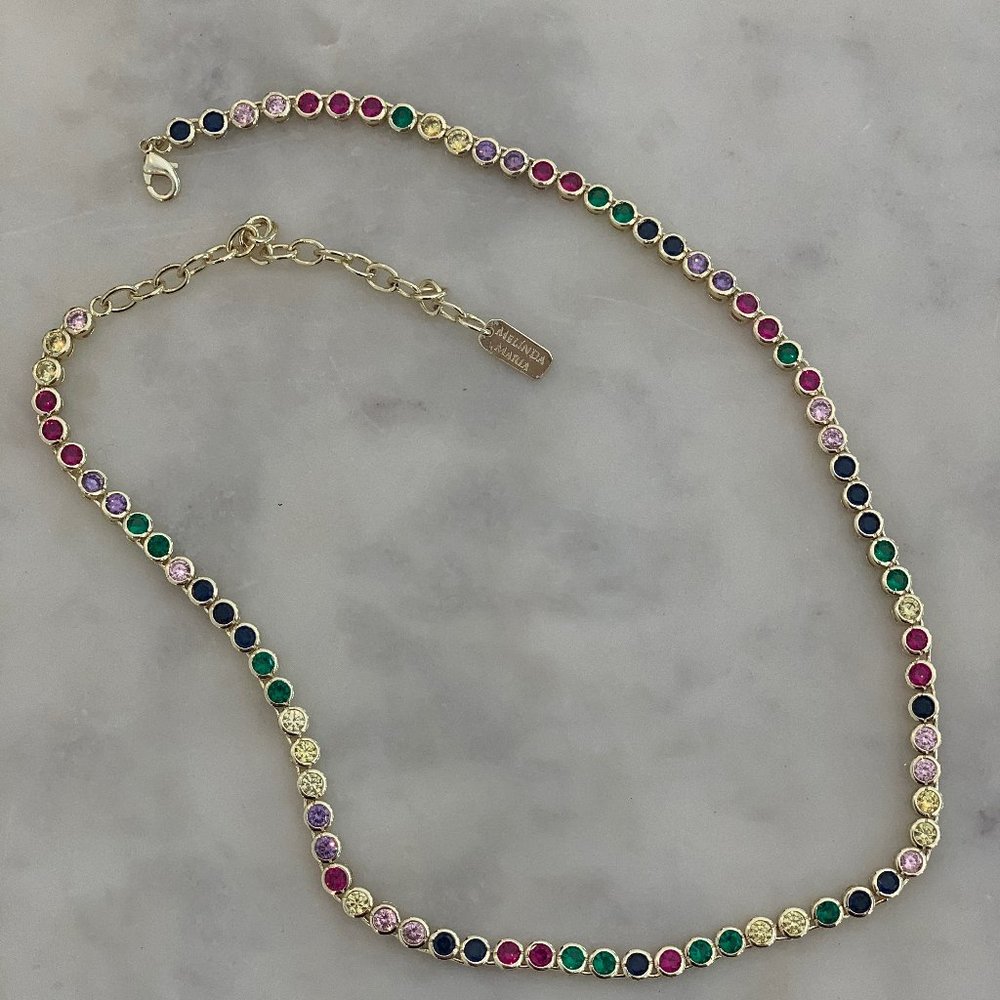 Melinda Maria Rainbow Baroness Necklace